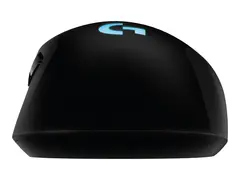 Logitech Wireless Gaming Mouse G703 LIGHTSPEED with HERO 16K Sensor Mus - optisk - 6 knapper - tr&#229;dl&#248;s, kablet - USB, 2.4 GHz - USB Logitech LIGHTSPEED-mottaker