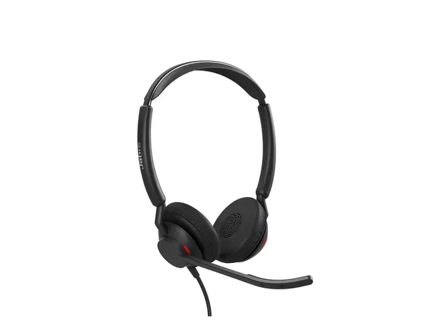 Jabra Engage 50 II UC Stereo - Hodesett on-ear kablet USB-C, USB-A...