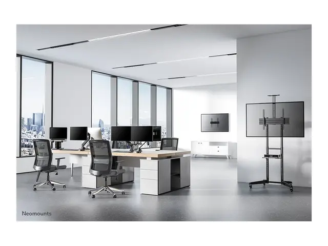 Neomounts FL50-550BL1 - Vogn for flatpanel / AV-utstyr svart skjer...