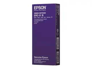Epson ERC 31B - Svart - skriverbånd - for TM 930, 930II, 950, H5000II, H5000IIP, U590, U590 (112U), U590-151, U590P, U950, U950P