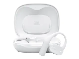 JBL Sense Lite - True wireless-hodetelefoner med mikrofon åpent øre - over-øret-montering - Bluetooth - hvit