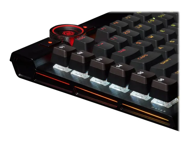 CORSAIR Gaming K100 RGB - Tastatur - bakgrunnsbelyst - USB - Nordi...