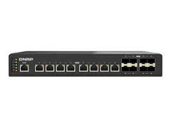 QNAP QSW-IM3216-8S8T - Switch - Styrt - 8 x 10 Gigabit SFP+ + 8 x 100/1000/2.5G/5G/10GBase-T rackmonterbar, veggmonterbar - for QNAP CAB-DAC30M-SFPP-DEC01, CAB-DAC30M-SFPP-DEC02, CAB-DAC50M-SFPP, TRX-10GITSFPP-SR