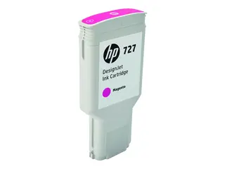 HP 727 - 300 ml - høykapasitets - magenta original - DesignJet - blekkpatron - for DesignJet T1500, T1530, T2500, T2530, T920, T930