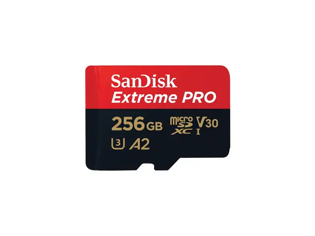SanDisk Extreme Pro - Flashminnekort (microSDXC til SD-adapter ink...