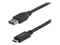 StarTech.com 3 ft 1m USB to USB C Cable - USB 3.1 10Gpbs USB-IF Certified (USB31AC1M) - USB type C-kabel - 24 pin USB-C til USB-type A - 1 m