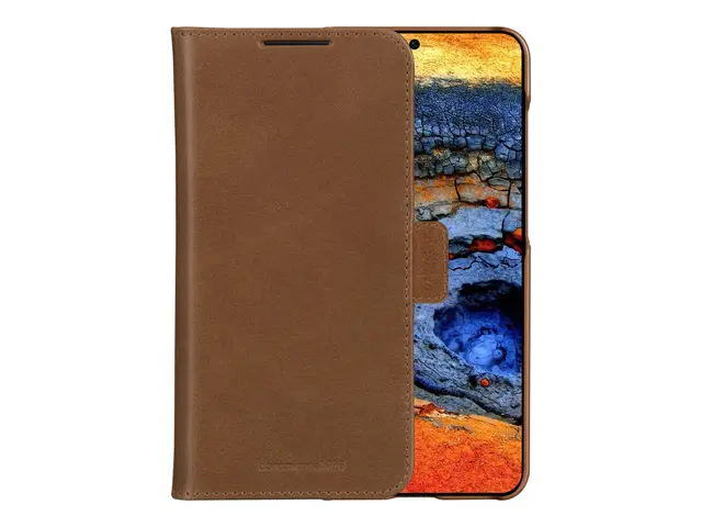 dbramante1928 Lynge - Lommebok for mobiltelefon helnarvet lær gyll...