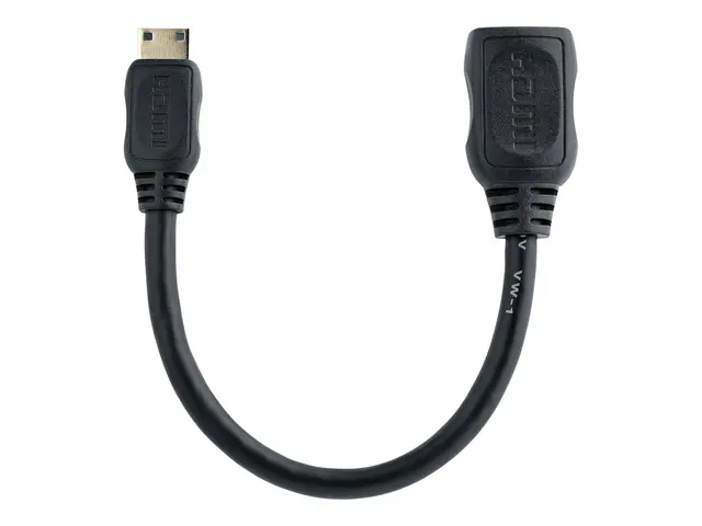 StarTech.com 5in Mini HDMI to Adapter, 4K High Speed 30Hz Ultra HD...