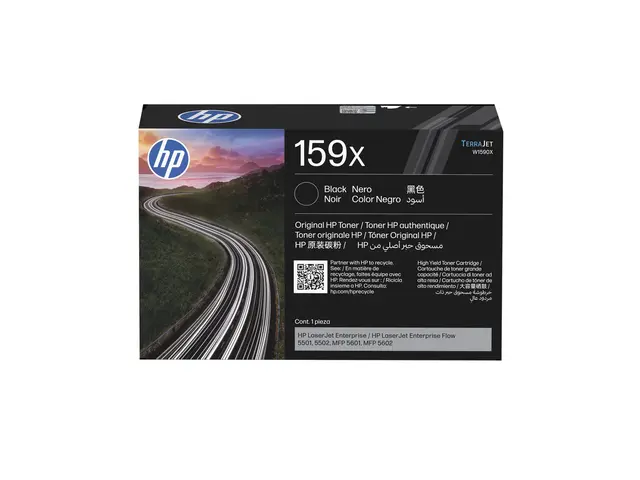 HP 159X - Høy ytelse - svart - original - LaserJet - boks - tonerp...