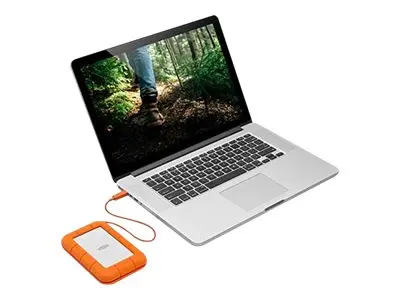 LaCie Rugged USB-C - Harddisk - 1 TB - ekstern (bærbar) - USB 3.1 ...