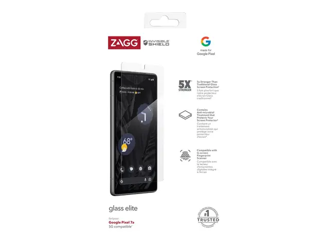 ZAGG InvisibleShield Glass Elite - Skjermbeskyttelse for mobiltele...