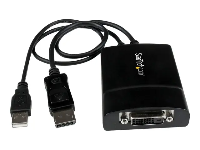 StarTech.com DisplayPort to DVI Adapter - Dual-Link Active DVI-D f...