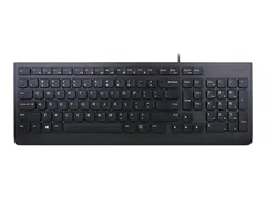 Lenovo Essential - Tastatur - USB - QWERTY Norsk - svart - brun boks
