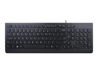 Lenovo Essential - Tastatur - USB - QWERTY Norsk - svart - brun boks