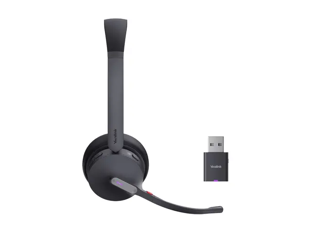 Yealink WH64 Hybrid Dual - Hodesett on-ear DECT / Bluetooth trådlø...
