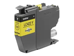 Brother LC422Y - Gul - original - blekkpatron for Brother MFC-J5340DW, MFC-J5340DWE, MFC-J5345DW, MFC-J5740DW, MFC-J6540DW, MFC-J6940DW