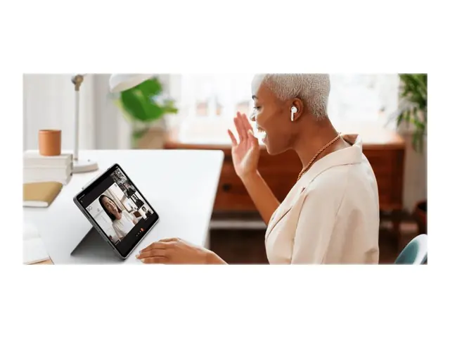 Logitech Combo Touch - Tastatur og folioveske - med styrepute - ba...