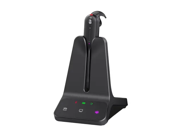 Yealink WH63 - E2 hodesett i øret konvertibel DECT trådløs USB-A v...
