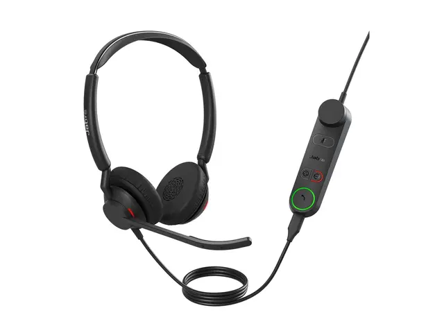 Jabra Engage 50 II UC Stereo - Hodesett on-ear kablet USB-A