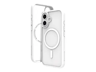 dbramante1928 Grenen - Baksidedeksel for mobiltelefon MagSafe-samsvar - plastikk - hvit - for Apple iPhone 16