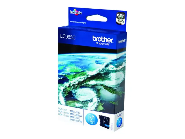 Brother LC985C - Cyan - original - blekkpatron - for Brother DCP-J...