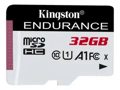Kingston High Endurance - Flashminnekort 32 GB - A1 / UHS-I U1 / Class10 - microSDHC UHS-I