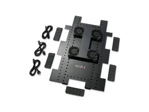 APC Roof Fan Tray - Systemviftebrett - AC 208/230 V svart - for NetShelter SX Enclosure with Sides