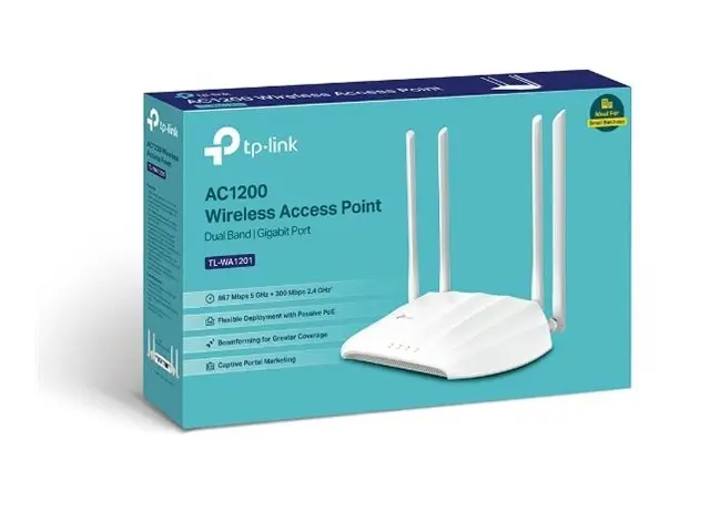 TP-Link TL-WA1201 - Trådløst tilgangspunkt Wi-Fi 5 2.4 GHz, GHz