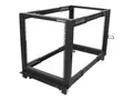 STARTECH 12U SERVER RACK - OPEN FRAME ADJUSTABLE DEPTH 4 POST RACK