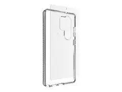 ZAGG Luxe - Baksidedeksel for mobiltelefon grafen - blank - med skjermbeskytter - for Samsung Galaxy S25 Ultra