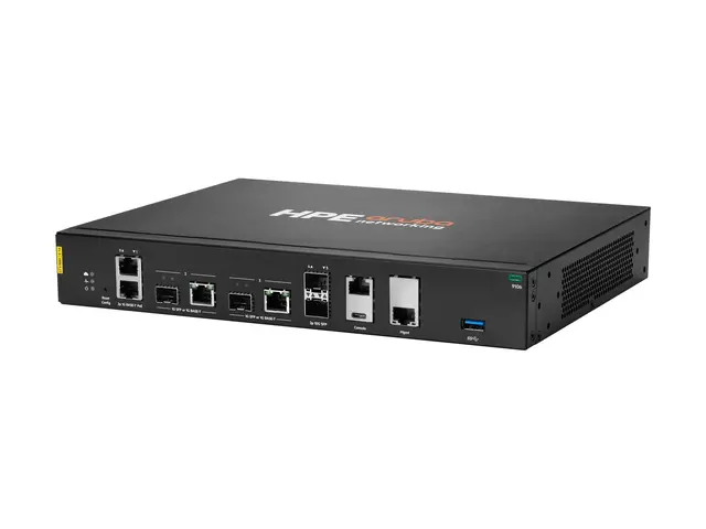HPE Aruba Networking 9106 - Gateway hybrid 6 porter 10GbE 1U skyst...