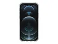 OtterBox Symmetry Series+ - Baksidedeksel for mobiltelefon med MagSafe - polykarbonat, syntetisk gummi - blank - for Apple iPhone 12 Pro
