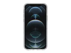 OtterBox Symmetry Series+ - Baksidedeksel for mobiltelefon med MagSafe - polykarbonat, syntetisk gummi - blank - for Apple iPhone 12 Pro