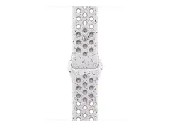 Apple Nike - Bånd for smart armbåndsur - 42mm S/M-størrelse - veiled grå - for Watch Hermès Series 7, Hermès Series 9, SE 3, Series 10, Series 11, Series 8, Series 9