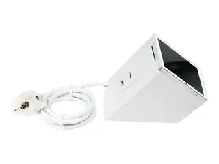 Shelly - Strømadapter - 3 A - 2 utgangskontakter (USB-C, USB) hvit