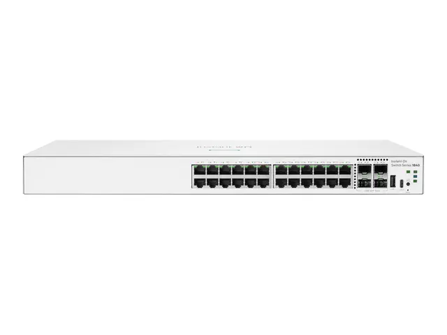 HPE Networking Instant On 1840 - Switch - 24 x 10/100/1000 + 4 x G...