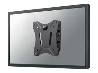 Neomounts NM-W60 - Brakett - tipping - for LCD-skjerm svart - skjermstørrelse: 10"-30" - veggmonterbar