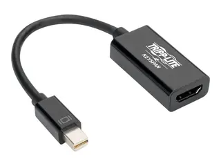 Eaton Tripp Lite Series Keyspan Mini DisplayPort 1.2 to HDMI Active Adapter M/F, 4K x 2K @ 60 Hz, Thunderbolt 1/2, Black mDP to HDMI - Videokonverter - Mini DisplayPort - HDMI - svart