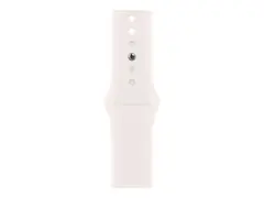 Apple - Bånd for smart armbåndsur - 40mm M/L-størrelse - lys blush - for Watch Hermès Series 7, Hermès Series 9, SE 3, Series 10, Series 11, Series 8, Series 9