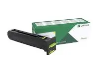 Lexmark - Gul - original - tonerpatron LCCP, LRP - for Lexmark CS8...
