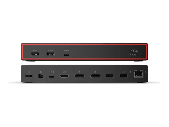 Lenovo ThinkPad Smart Dock 5500 - dokkingstasjon USB4 HDMI, DP, US...