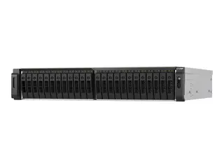 QNAP TS-H3077AFU-R5 - NAS-server 30 brønner - kan monteres i rack - SATA 6Gb/s - RAID 0, 1, 5, 6, 10, 50, 60, JBOD - RAM 32 GB - 2.5 Gigabit Ethernet / 10 Gigabit Ethernet - iSCSI støtte - 2U