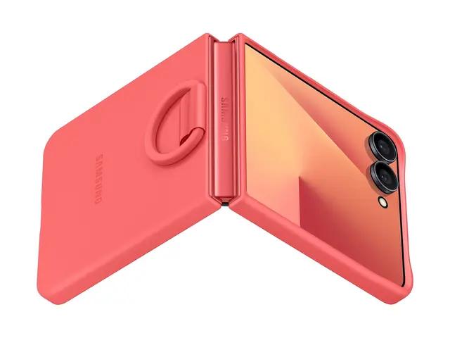 Samsung EF-PF766 - Baksidedeksel for mobiltelefon med ring silikon...