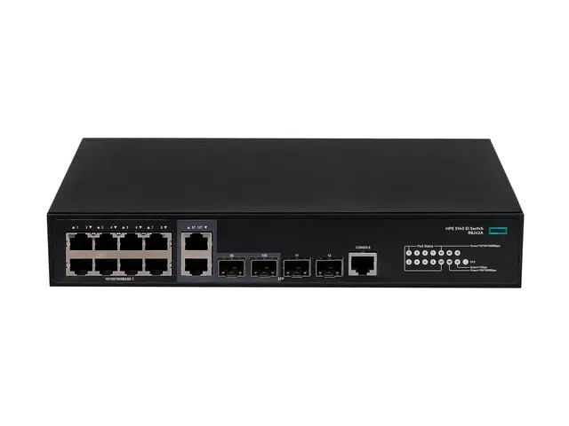 HPE FlexNetwork 5140 8G 2SFP 2XGT Combo EI - Switch - L3 - smart -...