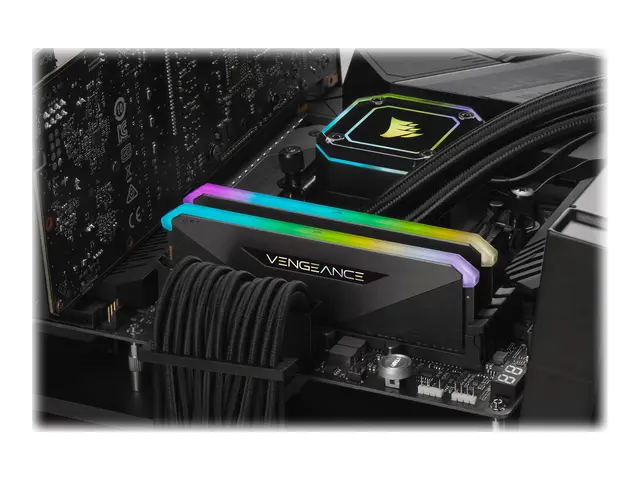 CORSAIR Vengeance RGB RT - DDR4 sett 16 GB: 2 x 8 GB DIMM 288-pin ...
