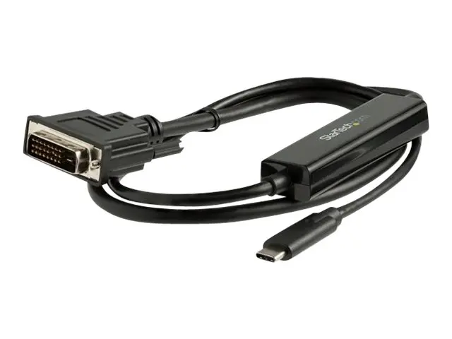 StarTech.com 3.3 ft / 1 m USB-C to DVI Cable - USB Type-C Video Ad...