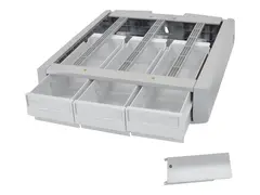Ergotron StyleView Supplemental Storage Drawer, Triple Monteringskomponent (skuffmodul) - grå, hvit