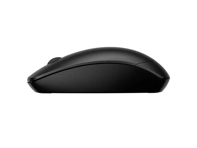 HP 235 Slim - Mus optisk 3 knapper trådløs 2.4 GHz USB mottaker svart