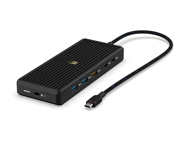 Unisynk - dokkingstasjon USB-C 2 x HDMI 1GbE