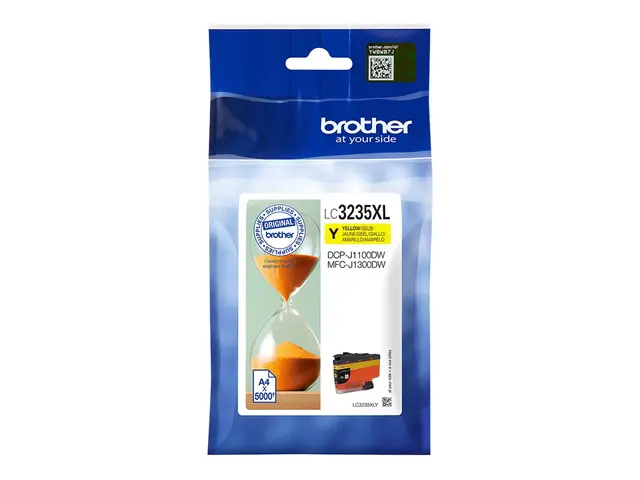 Brother LC3235XLY - Høy ytelse - gul - original - blekkpatron - fo...